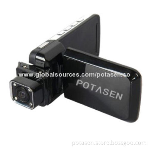 Top quality 1,080P HD in-car DVR recorder, night vision system with fire prevention